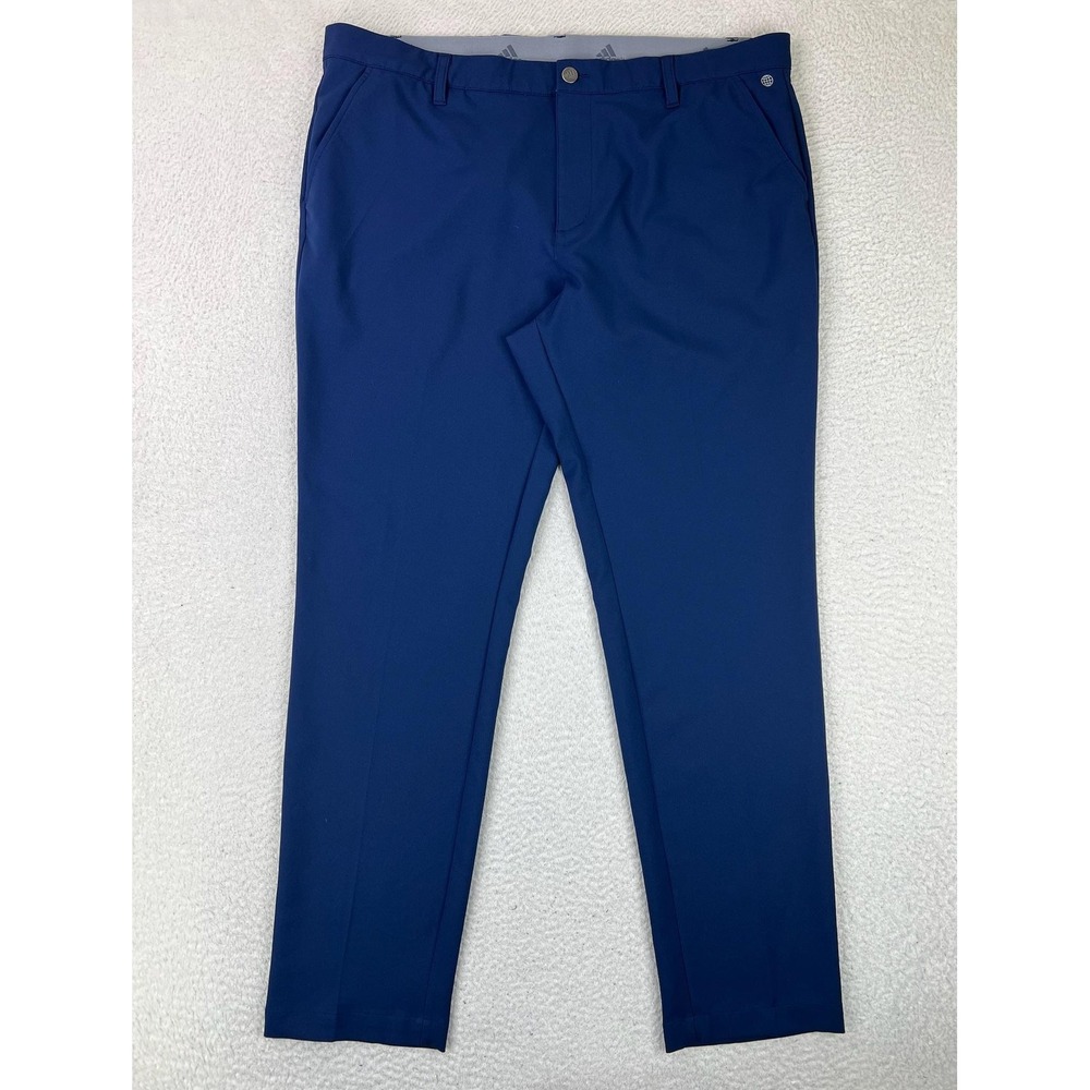 Adidas Pants Mens 38x32 Blue Ultimate365 Stretch Golf Performance HR9046